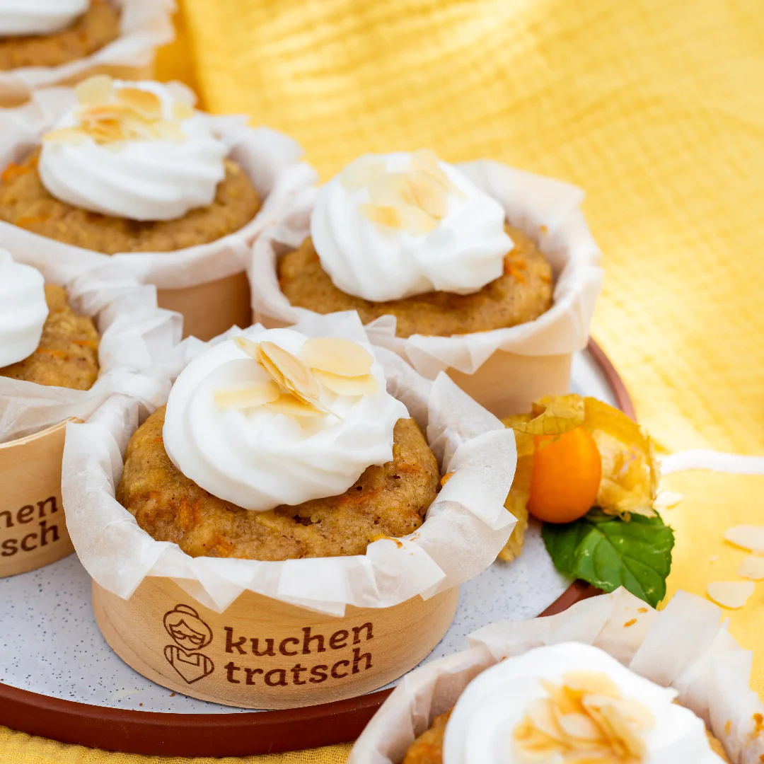 Apfel-Karotte Cupcake von Opa Wolfgang im Set - Image 4