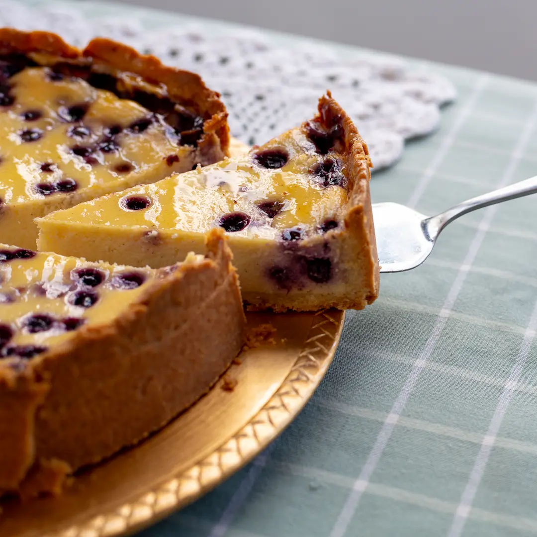 Käsekuchen mit Heidelbeeren von Oma Anna Groß - Image 3