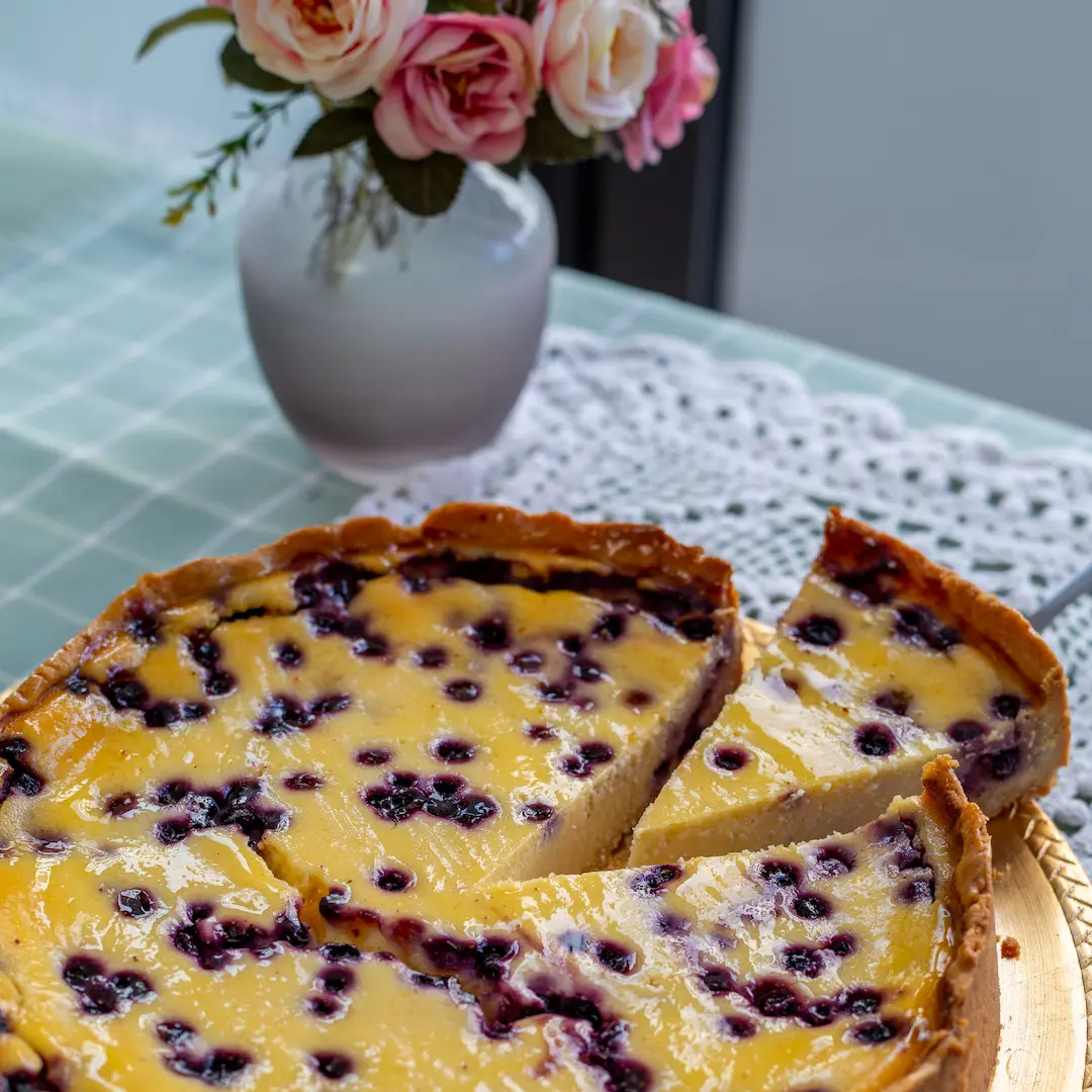 Käsekuchen mit Heidelbeeren von Oma Anna Groß - Image 4