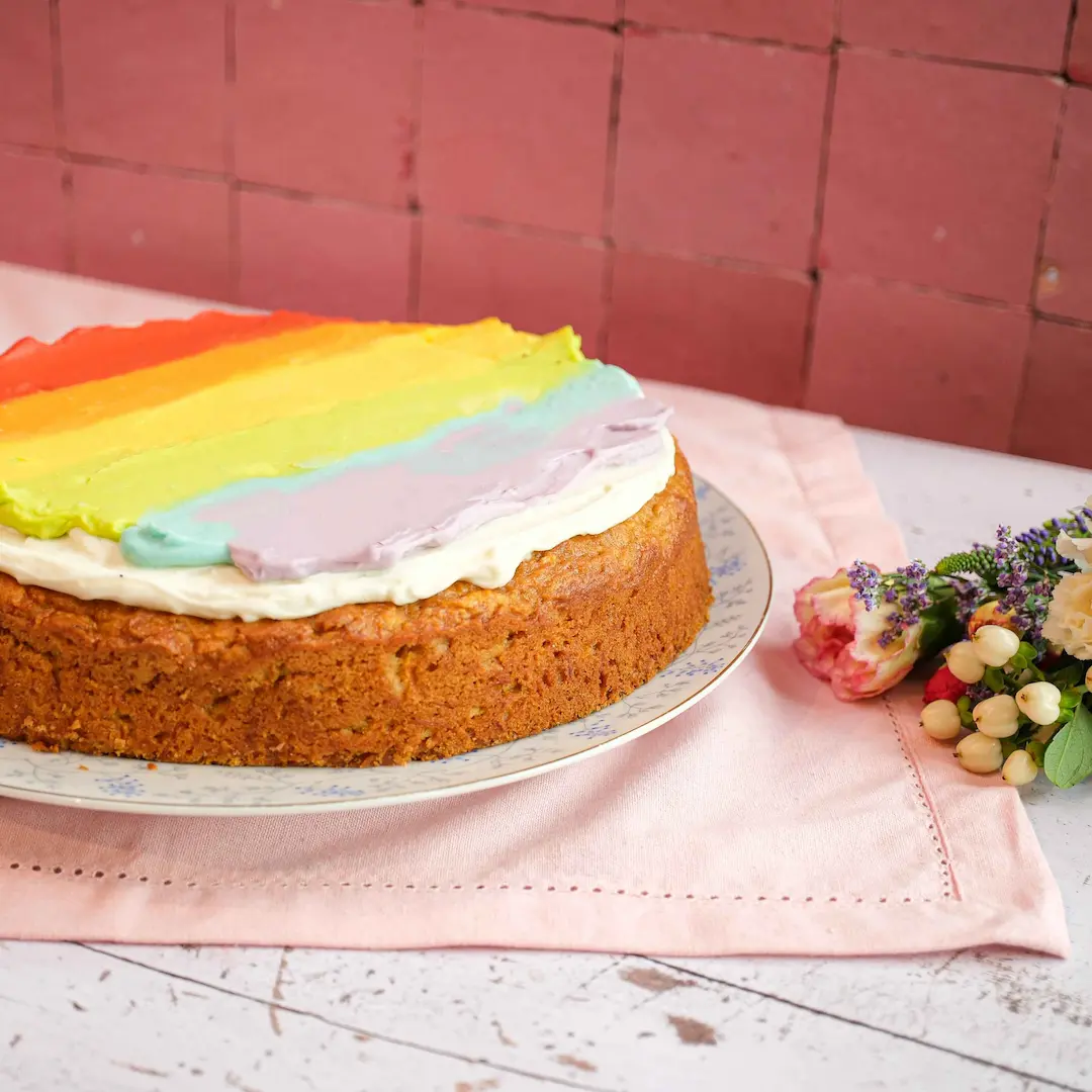 Regenbogen Apfel Karottenkuchen von Opa Norbert Groß - Image 4