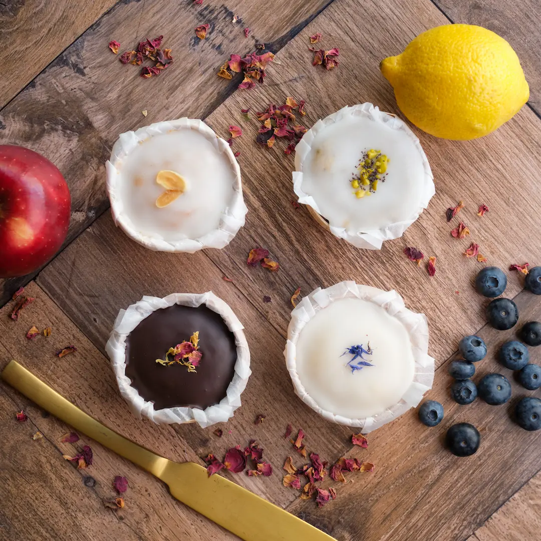 Vegane Muffins im 4er Set